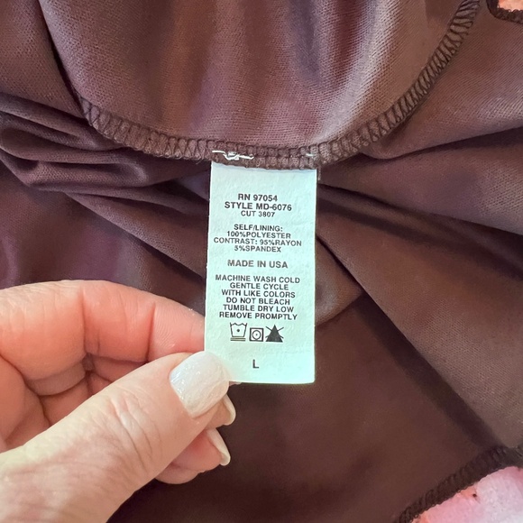 Three Eighty Two Smocked Chest /Tube/ Shoulder Straps Maxi Sz L - Picture 3 of 11